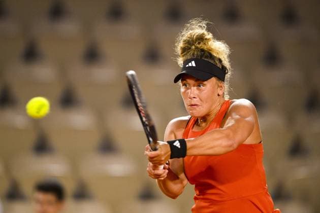 Leolia Jeanjean (Fra) TENNIS : Roland Garros 2023 - Paris - 31 05 2023 JBAutissier Panoramic 