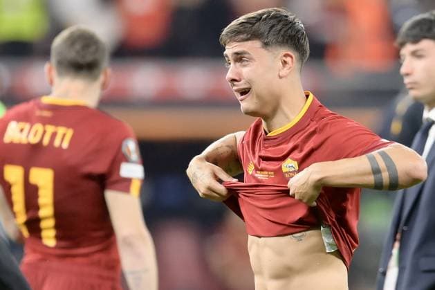 Budapest, May 31, 2023 Puskas Arena Stadium Europa League Final 22 23 Sevilla - Rome Pictured: Paulo Dybala s disappointment Budapest, May 31, 2023 Puskas Arena Stadium Europa League Final 22 23 Sevilla - Rome Pictured: Paulo Dybala s disappointment  Copyright: xVannicelli Grillottix xipa-agencx xx 0258482621st