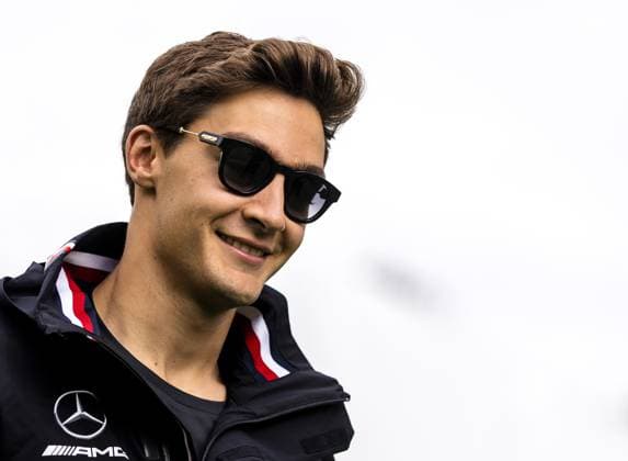 BARCELONA - George Russell (Mercedes) during the media day leading up to the Grand Prix of Spain. ANP SEM VAN DER WAL F1 Grand Prix of Spain - Previews 2023 xVIxANPxSportx xxANPxIVx 470659779 originalFilename: 470659779.jpg