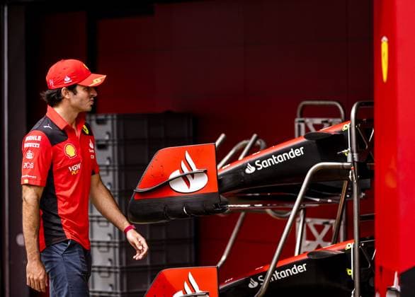 BARCELONA - Carlos Sainz (Ferrari) during the media day leading up to the Spanish Grand Prix. ANP SEM VAN DER WAL F1 Grand Prix of Spain - Previews 2023 xVIxANPxSportx xxANPxIVx 470659992 originalFilename: 470659992.jpg