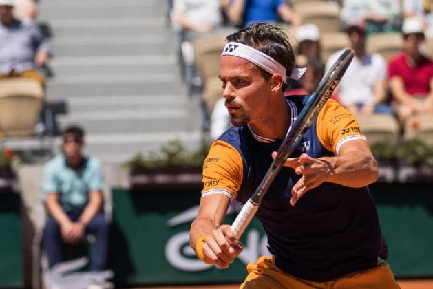 TENNIS - ATP, Tennis Herren French Open 2023 PARIS,FRANCE,01.JUN.23 - TENNIS - ATP World Tour, French Open, Roland Garros, Grand Slam. Image shows Daniel Altmaier (DEU).  GEPAxpictures