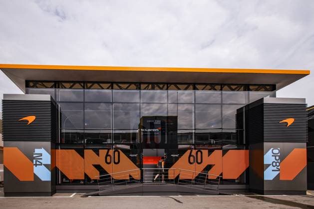 McLaren F1 Team, ambiance Hospitality during the Formula 1 AWS Gran Premio de Espana 2023, 7th round of the 2023 Formula One World Championship, WM, Weltmeisterschaft from June 2 to 4, 2023 on the Circuit de Barcelona-Catalunya, in Montmelo, Spain - F1 - SPANISH GRAND PRIX 2023 DPPI Panoramic  00123014__R5_6269