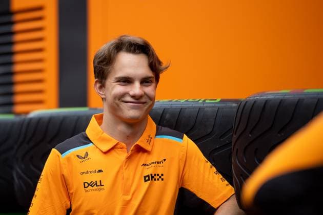 Oscar Piastri AUS, McLaren F1 Team, 81 , ESP, Formula 1 World Championship, Spanish Grand Prix, Circuit de Barcelona Catalunya, Media Day, 01 06 2023 ESP, Formula 1 World Championship, Spanish Grand Prix, Circuit de Barcelona Catalunya, Media Day, 01 06 2023 Montmelo Copyright: xEibner Memmlerx EP_MMR