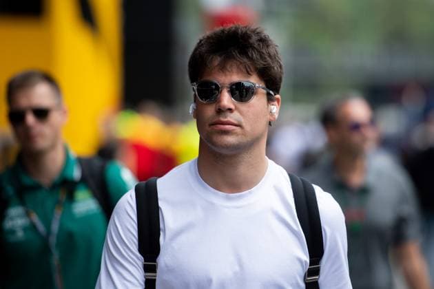 Lance Stroll CAN, Aston Martin Aramco Cognizant F1 Team, 18 , ESP, Formula 1 World Championship, Spanish Grand Prix, Circuit de Barcelona Catalunya, Media Day, 01 06 2023 ESP, Formula 1 World Championship, Spanish Grand Prix, Circuit de Barcelona Catalunya, Media Day, 01 06 2023 Montmelo Copyright: xEibner Memmlerx EP_MMR
