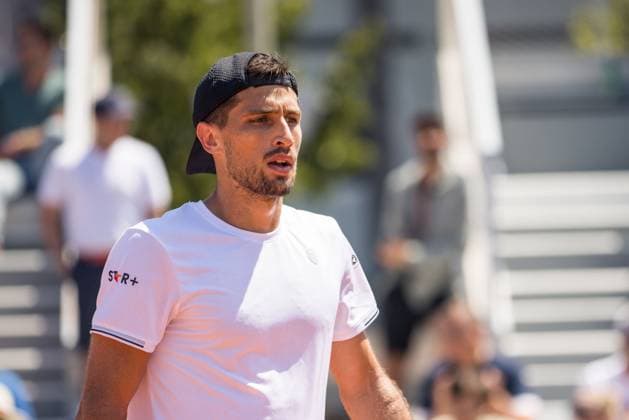 TENNIS - ATP, Tennis Herren French Open 2023 PARIS,FRANCE,01.JUN.23 - TENNIS - ATP World Tour, French Open, Roland Garros, Grand Slam. Image shows Pedro Cachin (ARG).  GEPAxpictures