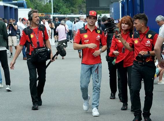 Formula 1 AWS Grand Prix of Spain 2023 01 06 2023, Circuit de Catalunya, Barcelona, Formula 1 AWS Grand Prix of Spain 2023 , in picture Charles Leclerc MCO , Scuderia Ferrari nordphotoxGmbHx xBratic nph00250