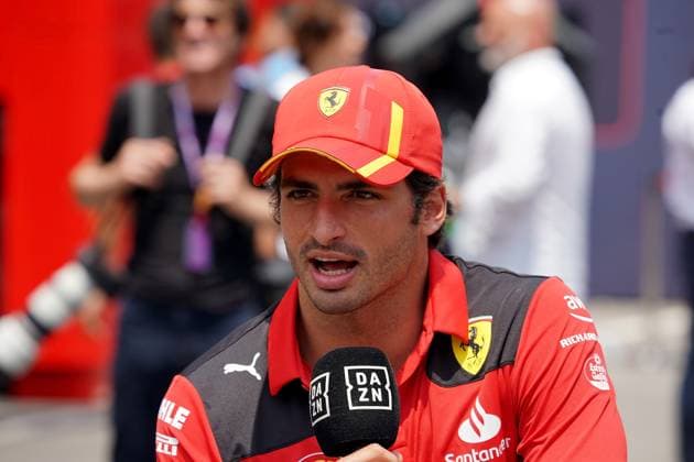 Formula 1 AWS Spanish Grand Prix 2023 01 06 2023, Circuit de Catalunya, Barcelona, Formula 1 AWS Spanish Grand Prix 2023 , in picture Carlos Sainz Jr ESP , Scuderia Ferrari nordphotoxGmbHx xBratic nph00250