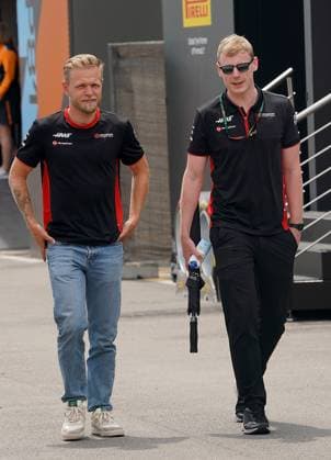 Formula 1 AWS Grand Prix of Spain 2023 01 06 2023, Circuit de Catalunya, Barcelona, Formula 1 AWS Grand Prix of Spain 2023 , in picture Kevin Magnussen DNK , Moneygram Haas F1 Team nordphotoxGmbHx xBratic nph00250