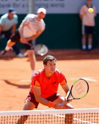 Andreas Mies, Matwe Middelkoop, Mens Doubles Tennis French Open 2023 Grand Slam ATP WTA ITF Roland Garros Paris France 1 June 2023 Copyright: xJuergenxHasenkopfx