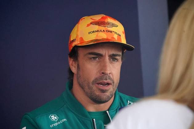 Formula 1 AWS Grand Prix of Spain 2023 01 06 2023, Circuit de Catalunya, Barcelona, Formula 1 AWS Grand Prix of Spain 2023 , in picture Fernando Alonso ESP , Aston Martin Aramco Cognizant Formula One Team nordphotoxGmbHx xBratic nph00250