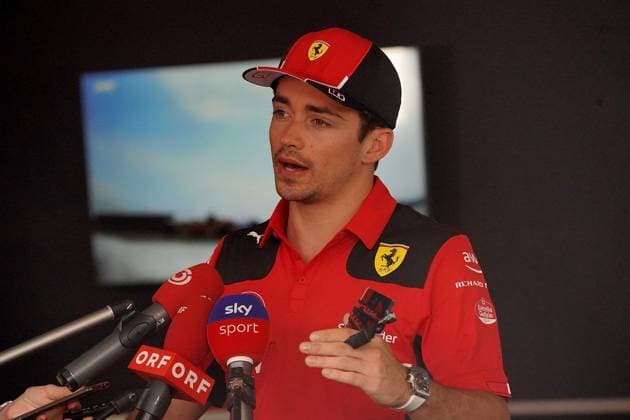Formula 1 AWS Grand Prix of Spain 2023 01 06 2023, Circuit de Catalunya, Barcelona, Formula 1 AWS Grand Prix of Spain 2023 , in picture Charles Leclerc MCO , Scuderia Ferrari nordphotoxGmbHx xBratic nph00250