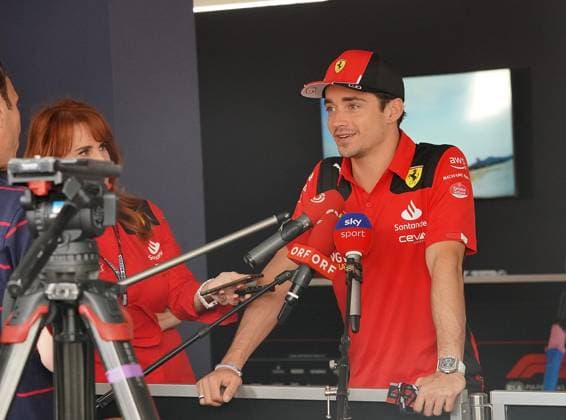 Formula 1 AWS Grand Prix of Spain 2023 01 06 2023, Circuit de Catalunya, Barcelona, Formula 1 AWS Grand Prix of Spain 2023 , in picture Charles Leclerc MCO , Scuderia Ferrari nordphotoxGmbHx xBratic nph00250