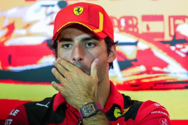 ESP: F1 Grand Prix of Spain. Previews Carlos Sainz, Scuderia Ferrari SF-23 attends the Drivers press conference, PK, Pressekonferenz during previews ahead of the F1 Grand Prix of Spain at Circuit de Barcelona-Catalunya on June 1, 2023 in Barcelona, Spain. Contributor Copyright: xPressinphotox PS_230601_252