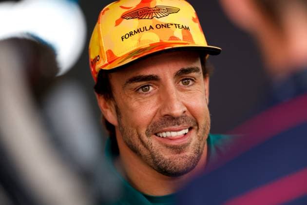 14 Fernando Alonso ESP, Aston Martin Aramco Cognizant F1 Team , F1 Grand Prix of Spain at Circuit de Barcelona Catalunya on June 1, 2023 in Barcelona, Spain Photo by HOCH ZWEI Barcelona Spain