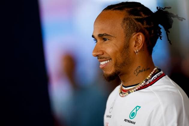 44 Lewis Hamilton GBR, Mercedes AMG Petronas F1 Team , F1 Grand Prix of Spain at Circuit de Barcelona Catalunya on June 1, 2023 in Barcelona, Spain Photo by HOCH ZWEI Barcelona Spain