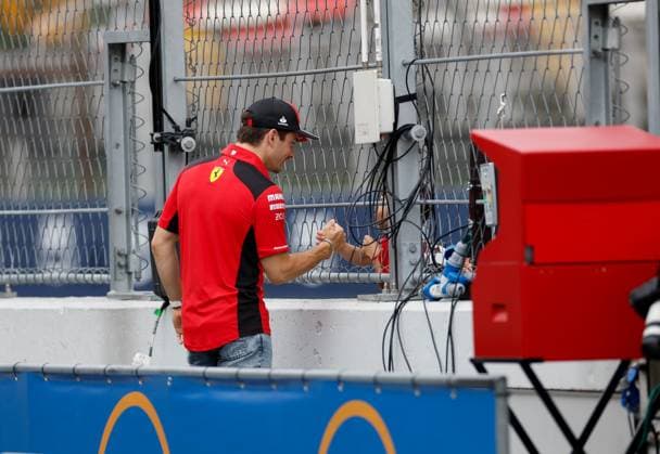 16 Charles Leclerc MCO, Scuderia Ferrari , F1 Grand Prix of Spain at Circuit de Barcelona Catalunya on June 1, 2023 in Barcelona, Spain Photo by HOCH ZWEI Barcelona Spain