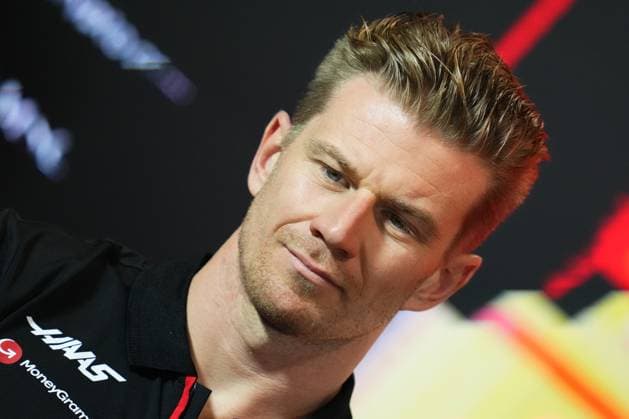 ESP: F1 Grand Prix of Spain. Previews Nico Hulkenberg, MoneyGram Haas F1 VF-23 attends the Drivers press conference, PK, Pressekonferenz during previews ahead of the F1 Grand Prix of Spain at Circuit de Barcelona-Catalunya on June 1, 2023 in Barcelona, Spain. Contributor Copyright: xPressinphotox PS_230601_270