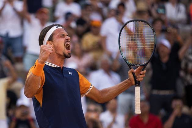 TENNIS - ATP, Tennis Herren French Open 2023 PARIS,FRANCE,01.JUN.23 - TENNIS - ATP World Tour, French Open, Roland Garros, Grand Slam. Image shows Daniel Altmaier (DEU).  GEPAxpictures xFrancoisxAsal