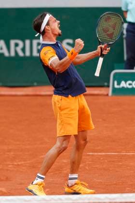 Daniel Altmaier GER cheers after victory, jubilation, joy, emotion Tennis French Open 2023 Grand Slam ATP WTA ITF Roland Garros Paris France 1 June 2023 Copyright: xJuergenxHasenkopfx