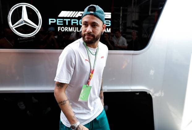 Neymar BRA , F1 Grand Prix of Spain at Circuit de Barcelona Catalunya on June 1, 2023 in Barcelona, Spain Photo by HOCH ZWEI Barcelona Spain