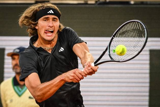 Sport Bilder des Tages June 1, 2023, Paris, France, France: Alexander ZVEREV of Germany during the fifth day of Roland-Garros 2023, French Open 2023, Grand Slam tennis tournament at the Roland-Garros Stadium on June 01, 2023 in Paris, France. Paris France - ZUMAm308 20230601_zsp_m308_014 Copyright: xMatthieuxMirvillex