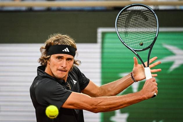 June 1, 2023, Paris, France, France: Alexander ZVEREV of Germany during the fifth day of Roland-Garros 2023, French Open 2023, Grand Slam tennis tournament at the Roland-Garros Stadium on June 01, 2023 in Paris, France. Paris France - ZUMAm308 20230601_zsp_m308_016 Copyright: xMatthieuxMirvillex