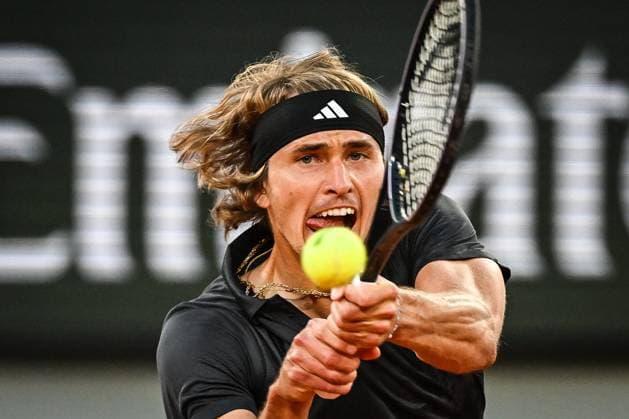June 1, 2023, Paris, France, France: Alexander ZVEREV of Germany during the fifth day of Roland-Garros 2023, French Open 2023, Grand Slam tennis tournament at the Roland-Garros Stadium on June 01, 2023 in Paris, France. Paris France - ZUMAm308 20230601_zsp_m308_017 Copyright: xMatthieuxMirvillex