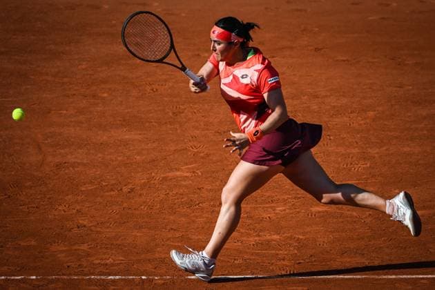 June 1, 2023, Paris, France, France: Ons JABEUR of Tunisia during the fifth day of Roland-Garros 2023, French Open 2023, Grand Slam tennis tournament at the Roland-Garros Stadium on June 01, 2023 in Paris, France. Paris France - ZUMAm308 20230601_zsp_m308_049 Copyright: xMatthieuxMirvillex