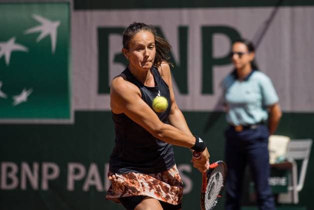 TENNIS - WTA, Tennis Damen French Open 2023 PARIS,FRANCE,02.JUN.23 - TENNIS - WTA Tour, French Open, Roland Garros, Grand Slam. Image shows Daria Kasatkina (RUS).  GEPAxpictures xFrancoisxAsal