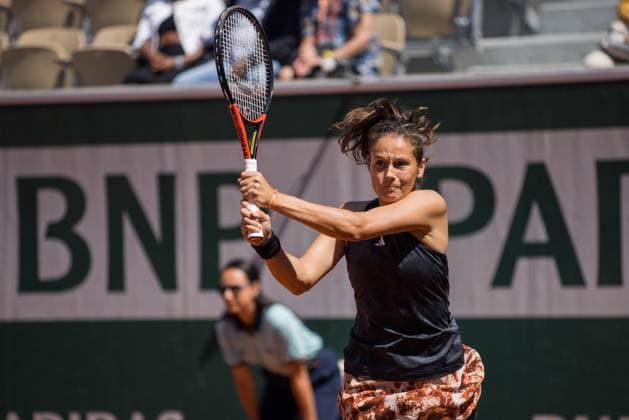 TENNIS - WTA, Tennis Damen French Open 2023 PARIS,FRANCE,02.JUN.23 - TENNIS - WTA Tour, French Open, Roland Garros, Grand Slam. Image shows Daria Kasatkina (RUS).  GEPAxpictures xFrancoisxAsal