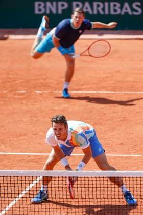 Wesley Koolhof, Neal Skupski, Mens Doubles Tennis French Open 2023 Grand Slam ATP WTA ITF Roland Garros Paris France 2 June 2023 Copyright: xJuergenxHasenkopfx