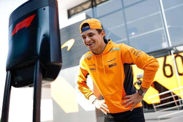 4 Lando Norris GBR, McLaren F1 Team , F1 Grand Prix of Spain at Circuit de Barcelona Catalunya on June 2, 2023 in Barcelona, Spain Photo by HOCH ZWEI Barcelona Spain