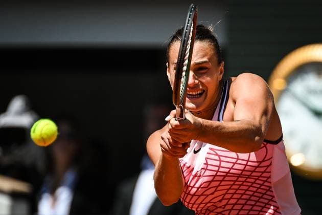 June 2, 2023, Paris, France, France: Aryna SABALENKA of Belarus during the sixth day of Roland-Garros 2023, French Open 2023, Grand Slam tennis tournament at the Roland-Garros Stadium on June 02, 2023 in Paris, France. Paris France - ZUMAm308 20230602_zsp_m308_006 Copyright: xMatthieuxMirvillex