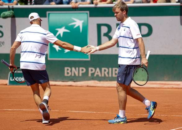 Kevin Krawietz, Tim Puetz, Mens Doubles Tennis French Open 2023 Grand Slam ATP WTA ITF Roland Garros Paris France 2 June 2023 Copyright: xJuergenxHasenkopfx