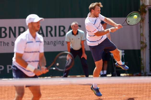 Kevin Krawietz, Tim Puetz, Mens Doubles Tennis French Open 2023 Grand Slam ATP WTA ITF Roland Garros Paris France 2 June 2023 Copyright: xJuergenxHasenkopfx