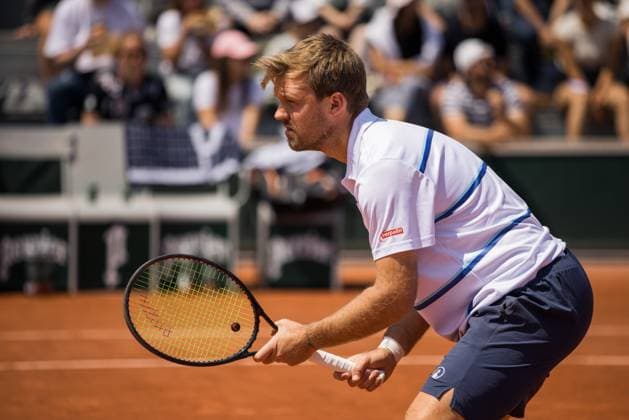 TENNIS - ATP, Tennis Herren French Open 2023 PARIS,FRANCE,02.JUN.23 - TENNIS - ATP World Tour, French Open, Roland Garros, Grand Slam. Image shows Kevin Krawietz (DEU).  GEPAxpictures xFrancoisxAsal