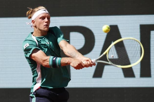 Alejandro Davidovich Fokina TENNIS : Roland-Garros 2023 - Paris - 02 06 2023 MichaelBaucher Panoramic 
