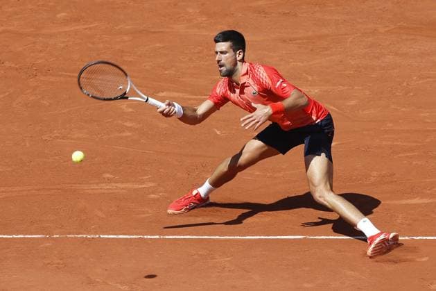 Novak Djokovic TENNIS : Roland-Garros 2023 - Paris - 02 06 2023 MichaelBaucher Panoramic 