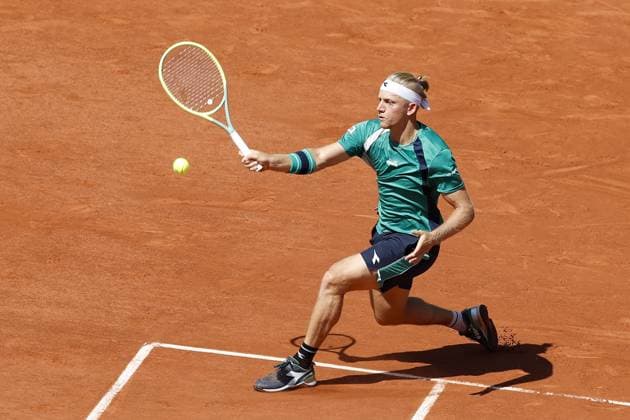 Alejandro Davidovich Fokina TENNIS : Roland-Garros 2023 - Paris - 02 06 2023 MichaelBaucher Panoramic 