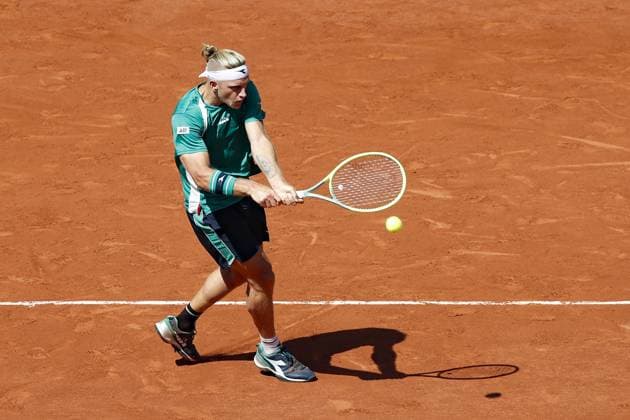 Alejandro Davidovich Fokina TENNIS : Roland-Garros 2023 - Paris - 02 06 2023 MichaelBaucher Panoramic 