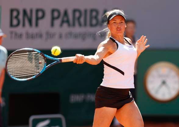 Yulia Putintseva Tennis French Open 2023 Grand Slam ATP WTA ITF Roland Garros Paris France 2 June 2023 Copyright: xJuergenxHasenkopfx