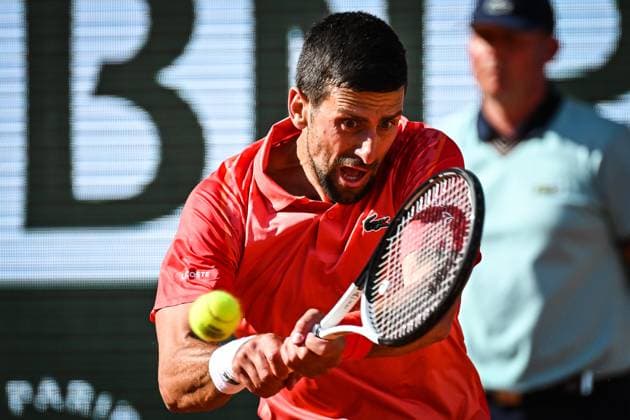 June 2, 2023, Paris, France, France: Novak DJOKOVIC of Serbia during the sixth day of Roland-Garros 2023, French Open 2023, Grand Slam tennis tournament at the Roland-Garros Stadium on June 02, 2023 in Paris, France. Paris France - ZUMAm308 20230602_zsp_m308_008 Copyright: xMatthieuxMirvillex