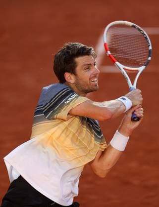 Mandatory Credit: Photo by Ella Ling Shutterstock (13940068co) Cameron Norrie of GBR in action French Open Tennis, Day 6, Roland Garros, Paris, France - 02 June 2023 French Open Tennis, Day 6, Roland Garros, Paris, France - 02 June 2023  Copyright: xEllaxLing Shutterstockx 13940068co