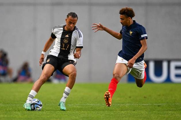 Football, U17 European Championship, Final, Germany - France