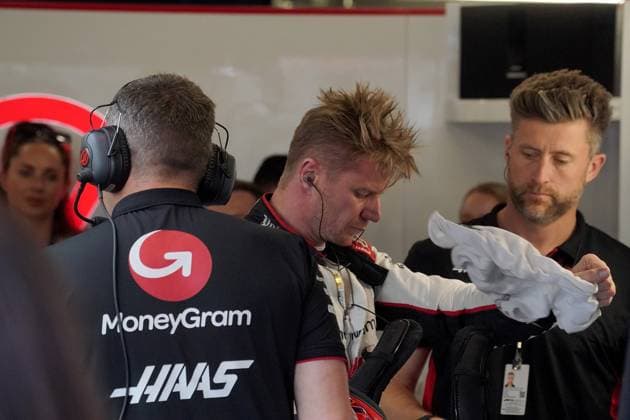 Formula 1 AWS Grand Prix of Spain 2023 02 06 2023, Circuit de Catalunya, Barcelona, Formula 1 AWS Grand Prix of Spain 2023 , in picture Nico Hülkenberg DEU , Moneygram Haas F1 Team nordphotoxGmbHx xBratic nph00250