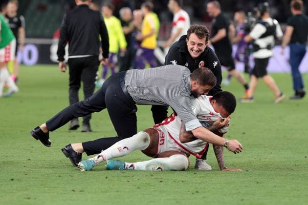 Sport Bilder des Tages Foto Donato Fasano LaPresse 02 Giugno 2023 Bari, Italia - calcio - Bari vs Sudtirol - Campionato di calcio Serie BKT 2022 2023 - Stadio San Nicola. Nella foto: polito June 02 , 2023 Bari, Italy - sport, soccer - Bari vs Sudtirol - Italian Football Championship League BKT 2022 2023 - San Nicola stadium. In the pic: polito  Copyright: xDonatoxFasano LaPressex