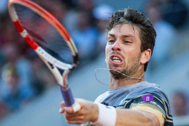 2023 French Open - Day Six Cameron NORRIE during his match against Lorenzo MUSETTI (ITA) on Simonne-MATHIEU court in The French Open Roland Garros 2023 tennis tournament day six at Roland Garros, on June 2, 2023 in Paris, France. Paris France  Copyright: xIbrahimxEzzatx originalFilename:ezzat-notitle230602_npWwP.jpg