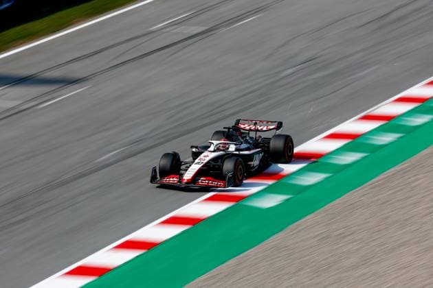 27 HULKENBERG Nico (ger), Haas F1 Team VF-23 Ferrari, action during the Formula 1 AWS Gran Premio de Espana 2023, 7th round of the 2023 Formula One World Championship, WM, Weltmeisterschaft from June 2 to 4, 2023 on the Circuit de Barcelona-Catalunya, in Montmelo, Spain - F1 - SPANISH GRAND PRIX 2023 DPPI Panoramic  00123014_F12023GP08ESP_JK043533