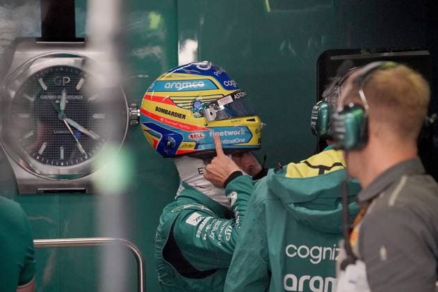 03 06 2023, Circuit de Catalunya, Barcelona, Formula 1 AWS Grand Prix of Spain 2023 , in picture Fernando Alonso ESP , Aston Martin Aramco Cognizant Formula One Team Barcelona Circuit de Catalunya Catalunya Spain  eu-images-506