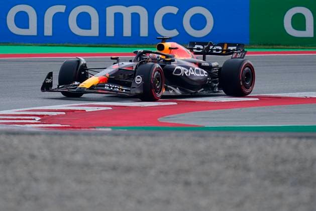ESP: F1 Grand Prix of Spain. Practice. Max Verstappen (Netherlands), Oracle Red Bull Racing RB19 on track during Practice ahead of the F1 Grand Prix of Spain at Circuit de Barcelona-Catalunya on June 3, 2023 in Barcelona, Spain. Copyright: xSergioxRuizx xPRESSINx PS_230603_015